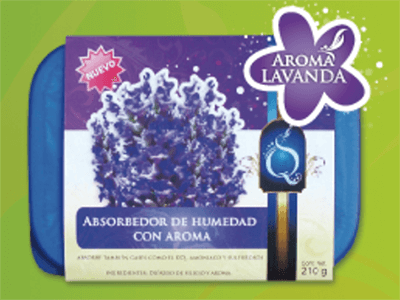 Sílica con aroma a lavanda